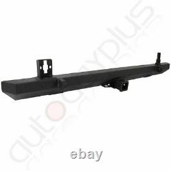Rear Bumper with Tire Carrier&Hitch Receiver Fits 87-06 Jeep Wrangler TJ YJ