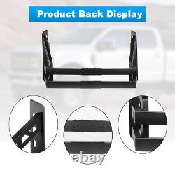 Rear Truck Bed Cover Rack Heavy Duty Steel Black Fit 2017-2020 Ford F-250