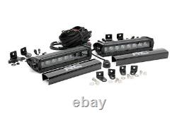 Rough Country Dual 8 LED Grille Mounting Kit (fits) 2017 Super Duty F250 F350