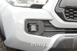 SAE Compliant LED Fog Light with Mounting Brackets & Wires For 16-up Toyota Tacoma