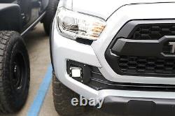 SAE Compliant LED Fog Light with Mounting Brackets & Wires For 16-up Toyota Tacoma