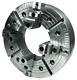 Sca 21 Independent Lathe Chuck 4-jaw D8 Direct Mount Med Duty Semi Steel Body