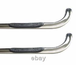 Smittybilt Sure Step 3 Stainless Steel Sidebars For 1976-1986 Jeep CJ-7