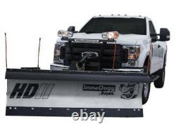 SnowDogg GEN 2 Stainless Heavy Duty 7.5' Plow with Wiring, Mount, & Hardware