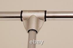 Soft-Close Wardrobe Lift Polished Chrome Expanding Heavy duty steel Tubing 45 lb