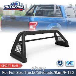 Sport Bar Truck Bed Roll Bar Heavy-duty Roof Rack For F-150/ Silverado/ Ram Accs