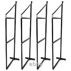 Steel Cargo Shipping Container Shelving Shelf Brackets Universal Fitment 4 Packs
