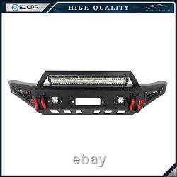 Steel Complete Front Bumper withWinch Seat & Light For 2007-2014 Toyota FJ Cruiser