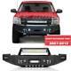 Steel Front Bumper Withwinch Seat+led Lights For Chevy Silverado 1500 2007-2013