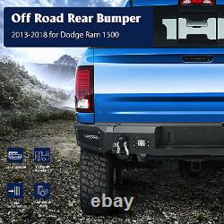 Steel Front / Rear Bumper Bar D-ring For 2010-2018 Dodge Ram 2500 3500