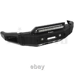 Steel Front Rear Bumper For 2010-2018 Dodge Ram 2500 3500 with Led Lights D-rings
