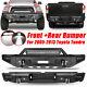 Steel Front/rear Bumper Withwinch Plate For 2005 2006 2007 2008 2009 Toyota Tundra
