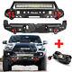 Steel Front And Rea Bumper Withwinch Led Lights Kit Fit Toyota Tacoma 2016-2022