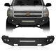 Steel Full Width Front Bumper Withled Light Fit Chevy Silverado 1500 07-13 2nd Gen
