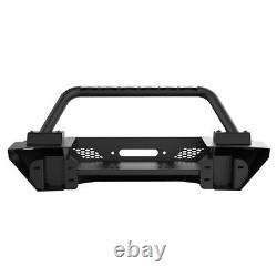 Steel Heavy Duty Front Bumper+Bull Bar Upper Bend For 2021-2023 Ford Bronco Part