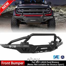 Steel Heavy Duty Front Bumper Kits Modular Design For 2021 2022 2023 Ford Bronco