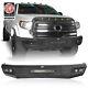 Steel Heavy Duty Full Width Front Bumper Withled Light Fit Toyota Tundra 2014-2021