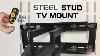 Steel Studs Tv Wall Mount Snap Toggle Bolts Tv Mount