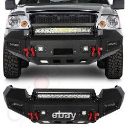 Textured Steel Front Bumper For 2004-2008 Ford F-150 with LED Light Bar