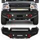 Textured Steel Front Bumper For 2004-2008 Ford F-150 With Led Light Bar