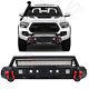 Textured Steel Front Bumper For Toyota Tacoma 3rd Gen 2016-2022 With Led Light Bar