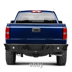 Textured Steel Front + Rear Bumper Combo Replaced for Chevy Silverado 1500 07-13