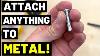 These Screws Can Drill Straight Into Metal Self Drilling Screws Fasten Anything To Metal