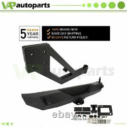 Trimming Rear Bumper With Tire Carrier & D-ring For Jeep Wrangler 07-18 JK steel