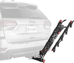 Truck SUV Rack Hitch Mount 5-Bike Bicycle Carrier Heavy Duty Rear Travel Camping