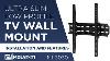 Tv Wall Mount Bracket Low Profile Universal Tilting Installation And Features Mi 3030