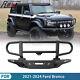 Upgrade 3 In 1 Heavy Duty Steel Front Bumper Kits For 2021 2022 2023 Ford Bronco