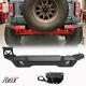 Upgrade For 2021-2023 Ford Bronco Heavy Duty Steel Rear Bumper+trailer Hitch
