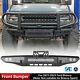 Upgrade Full-width Front Rear Bumper Heavy Duty Steel For 2021-2023 Ford Bronco