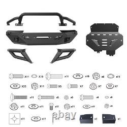 Upgrade Heavy Duty Full-Width Front Bumper Kits For 2021 2022 2023 Ford Bronco