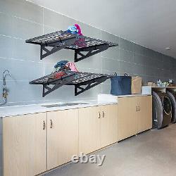 VEVOR 2PCS 4x2 ft Garage Storage Shelving Wall Mounted Heavy Duty Shelves Rack