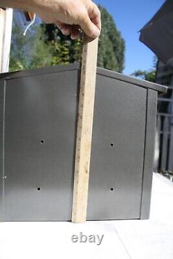 VTG Salsbury Industries Wall Mount Drop Box- Mailbox Parcel Heavy Duty Steel