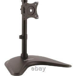 Vertical Dual Monitor Stand Heavy Duty Steel For VESA Mount Monitors up to