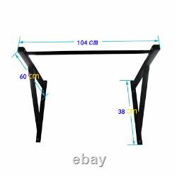 Wall Mounted Heavy Duty Chin Pull Up Bar Gym Workout Training Fitness 500 lbs US