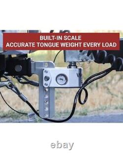 Weigh Safe 180° LTB8-2 Adjustable 8 Drop Hitch Ball Mount with2 Shaft & Key Lock