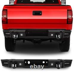 'Barre de pare-chocs arrière avec lumières LED et anneau en D pour Chevy Silverado 2500/3500 HD 2011-2014'