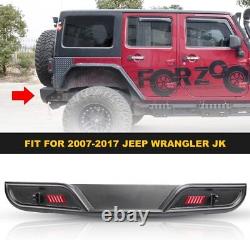 Bouclier avant/arrière pour Jeep Wrangler JK JKU 2007-2018 en acier haute résistance