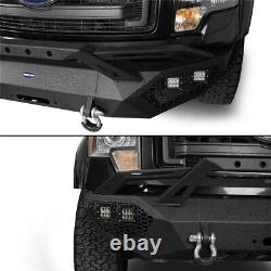 Bouclier avant et arrière en acier haute résistance avec feux LED pour Ford F150 de 2009 à 2014