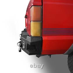 Bumper Arrière Hr En Acier Robuste Avec Lampes Led Jeep Cherokee Xj 84-01