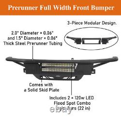 Fit 2009-2014 F-150 Ford Heavy Duty Front Bumper Ou Rear Step Bumper Withled Light