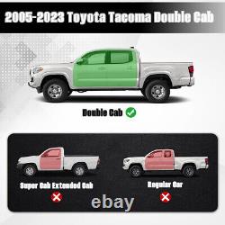 Marchepieds robustes pour Toyota Tacoma Double Cab 05-23 Barres latérales Marchepieds Nerf