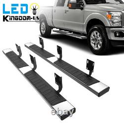 Pour 1999-2016 F250 F350 Super Duty Crew Cab 6 Running Boards Nerf Bar Side Step