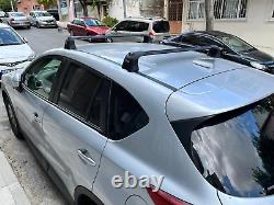 Pour Mazda CX-9 TB 2007-15 Barres de toit transversales Support en métal Points de fixation Alu Argenté
