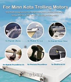 Pour Minn Kota RTA-54 Support de libération rapide en composite résistant à l'eau salée
