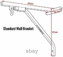Rdx Heavy Duty Punching Bag Wall Bracket Steel Mount Hanging Stand Boxe Mma