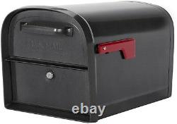 Verrouillage Secure Mailbox 11.2 En X 11.4 Dans Steel Heavy Duty Keyed Post Mount Box